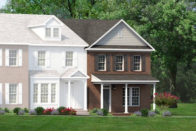 Elevation B. 2,293sf New Home in Morrisville, NC