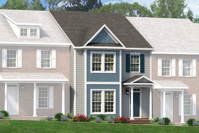 Elevation D. 2,346sf New Home in Morrisville, NC