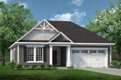 Elevation C. 1,938sf New Home in Angier, NC