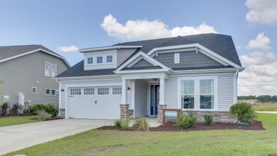 Exterior. The Shorebreak New Home in Angier, NC