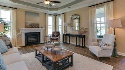 Great Room. 1,938sf New Home in Angier, NC