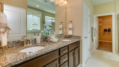Owner's Bath. 1,938sf New Home in Angier, NC