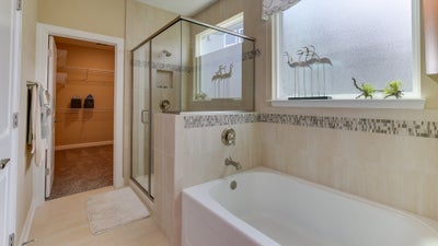 Owner's Bath. 1,938sf New Home in Lillington, NC