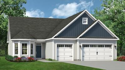 Elevation B. 2,048sf New Home in Little River, SC