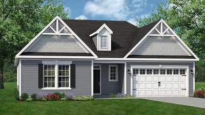 Elevation C. 2,336sf New Home in Myrtle Beach, SC
