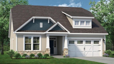 Elevation A. 1,938sf New Home in Little River, SC
