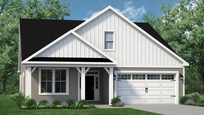 Elevation A. 2,189sf New Home in Little River, SC