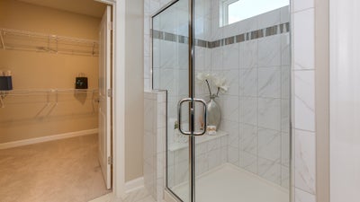 Owners Suite Bathroom. 2,189sf New Home in Longs, SC