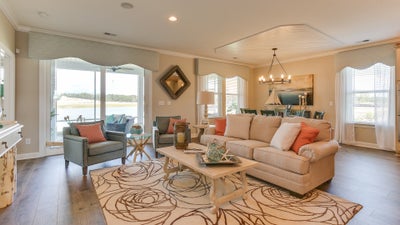 Great Room. The Driftwood New Home in Little River, SC