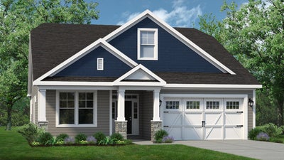 Elevation D. 2,189sf New Home in Little River, SC