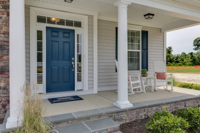 Front Porch. New Home in Chesapeake, VA