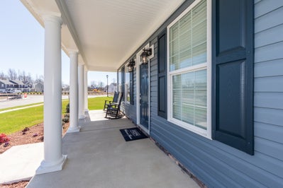 Front Porch. The Azalea New Home in Chesapeake, VA