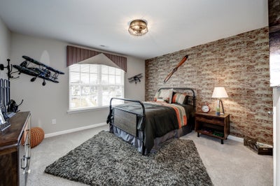 Bedroom. The Everest New Home in Chesapeake, VA