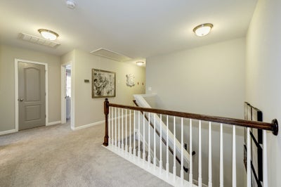 Upstairs Hallway. 5br New Home in Suffolk, VA