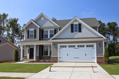 Exterior. 2,842sf New Home in Chesapeake, VA