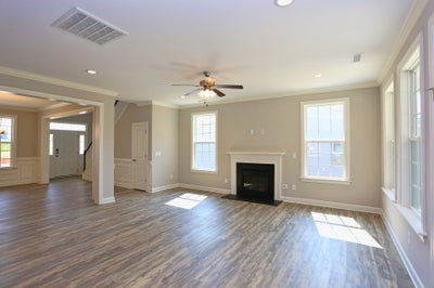 Great Room. The Sandalwood New Home in Chesapeake, VA