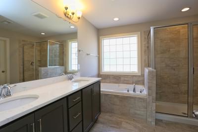 Owner's Bathroom. 2,887sf New Home in Chesapeake, VA
