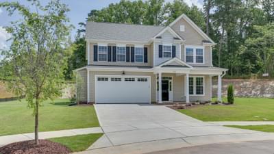 Exterior. 2,475sf New Home in Clayton, NC