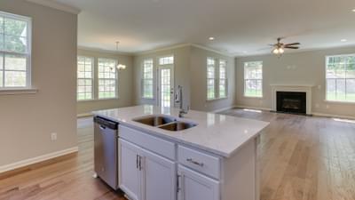 Kitchen & Great Room. 4br New Home in Clayton, NC