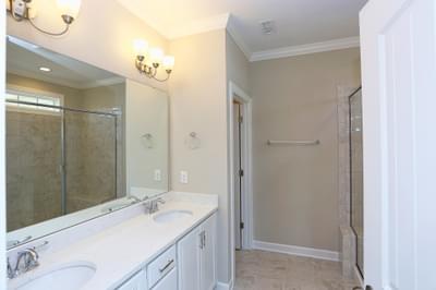 Owner's Bath. 3br New Home in Clayton, NC