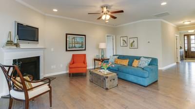 Great Room. 2,267sf New Home in Clayton, NC