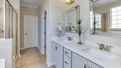 Owner’s Bathroom. 2,267sf New Home in Clayton, NC