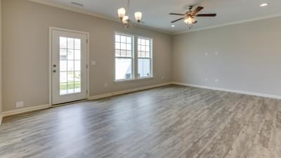 Great Room & Dining Room. 4br New Home in Raleigh, NC