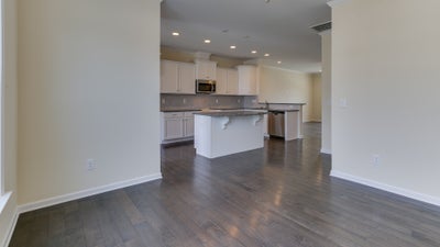 Dining Room & Kitchen. New Home in Raleigh, NC