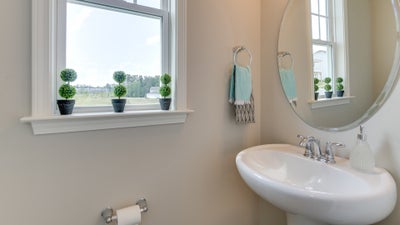 Powder Room. 3br New Home in Raleigh, NC