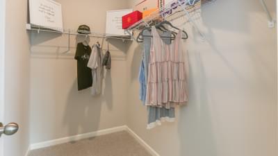 Owner's Closet. New Home in Raleigh, NC