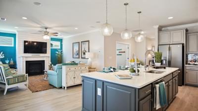Kitchen & Great Room. New Homes in Little River, SC