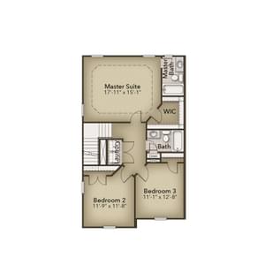 Third Floor. 3br New Home in Morrisville, NC