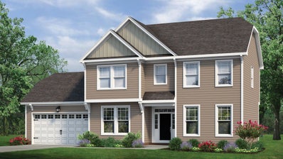Elevation C. 2,503sf New Home in Knightdale, NC