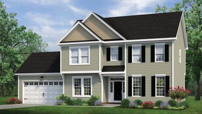 Elevation D. 2,503sf New Home in Knightdale, NC
