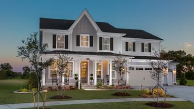 The Roseleigh Exterior. Kingston Estates New Homes in Virginia Beach, VA