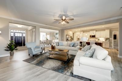 Great Room . Kingston Estates New Homes in Virginia Beach, VA