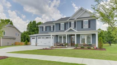 The Harmony Elevation G. Highgate New Homes in Clayton, NC