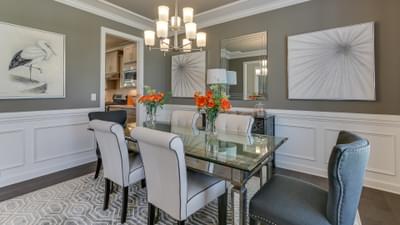 Dining Room. Highgate New Homes in Clayton, NC