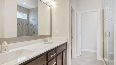 Owners Suite Bathroom. 1,282sf New Home in Longs, SC