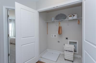 Laundry Room. 3br New Home in Morrisville, NC