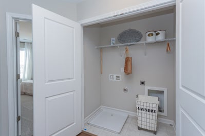 Laundry Room. New Home in Morrisville, NC