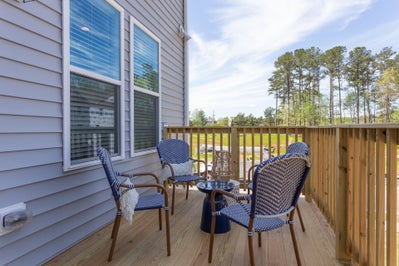 Deck. New Home in Morrisville, NC