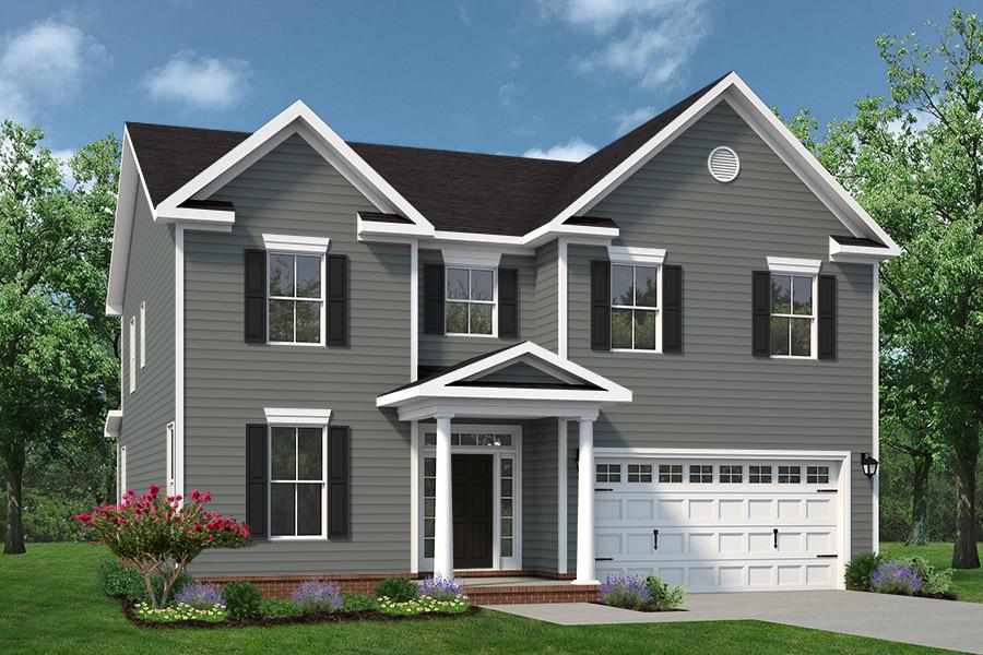 Elevation B. 4br New Home in Moyock, NC