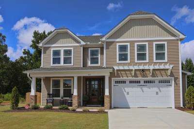 Exterior. New Home in Clayton, NC