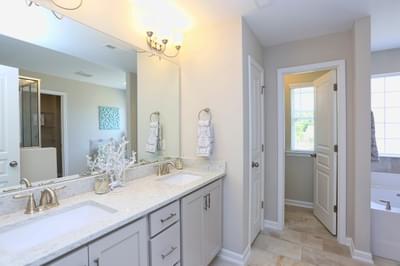 Owner's Bathroom. 3br New Home in Clayton, NC