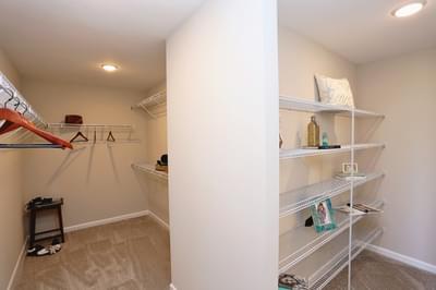 Owner's Closet. New Home in Clayton, NC