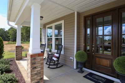 Front Porch. 2,656sf New Home in Clayton, NC