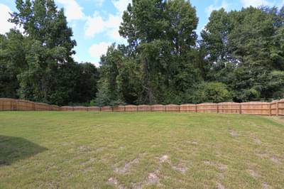 Backyard. 3br New Home in Clayton, NC