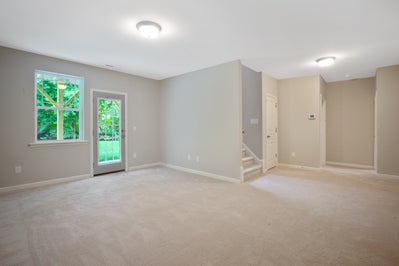 Basement. 2,503sf New Home in Knightdale, NC