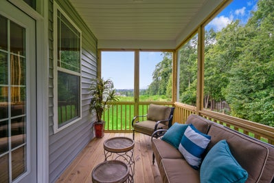 Deck. 2,503sf New Home in Knightdale, NC